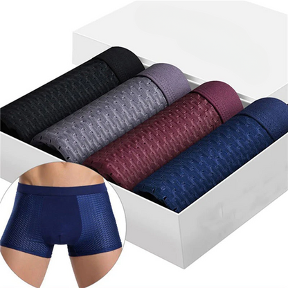 4 Extra Bamboo Fiber Boxer | Klepor